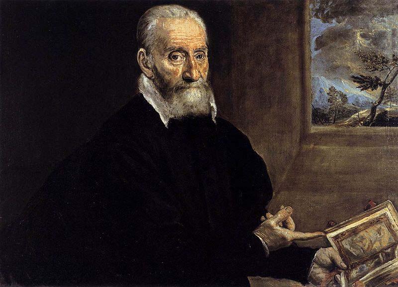 El Greco Portrait of Giorgio Giulio Clovio, the earliest surviving portrait from El Greco china oil painting image